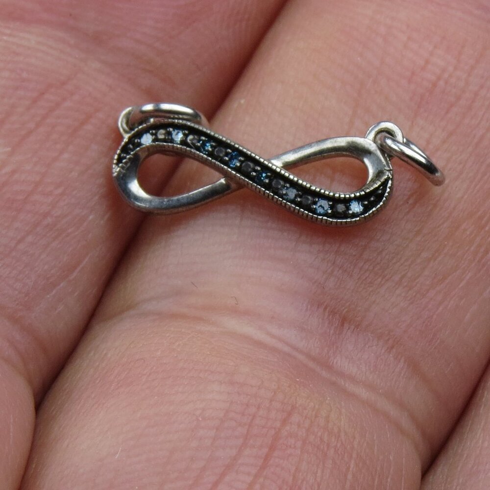 $450 Infiniti Blue Diamond Pendent